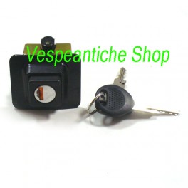 SERRATURA PER SELLA BIPOSTO TIPO CORTO PER VESPA PX 125 150 200 ARCOBALENO