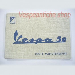 LIBRETTO USO E MANUTENZIONE VESPA