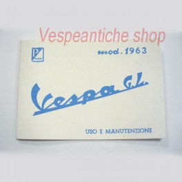 LIBRETTO USO E MANUTENZIONE VESPA
