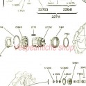 O'RING MESSA IN MOTO VESPA FARO BASSO STRUZZO GS