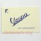 LIBRETTO USO E MANUTENZIONE VESPA