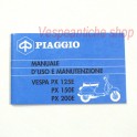 LIBRETTO USO E MANUTENZIONE VESPA PX