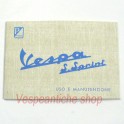 LIBRETTO USO E MANUTENZIONE VESPA 90 SUPER SPRINT DEL 1965