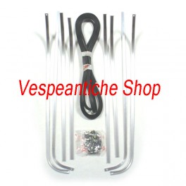 SERIE STRISCE PEDANA COMPLETE PER VESPA 125 VNB3-4-5-6 DAL '58 AL '66 E 150 VBB2 DAL '63 AL '65