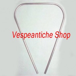 BORDO SCUDO CROMATO IN PLASTICA PER VESPA PX-PE ARCOBALENO