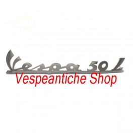 TARGHETTA POSTERIORE VESPA 50 L MM 155